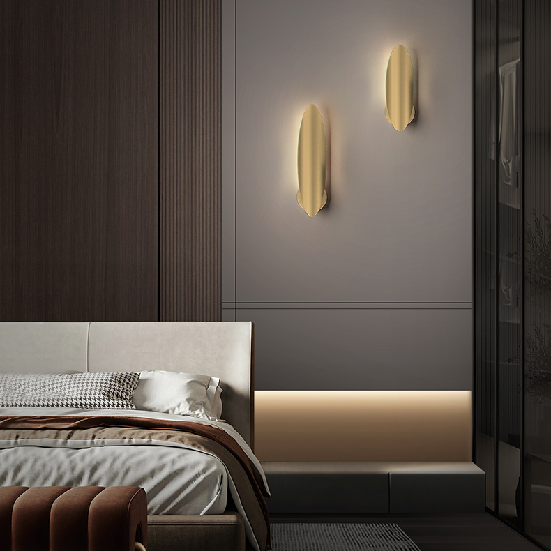 Настенный светильник AMULET H45 Black by ImperiumLoft