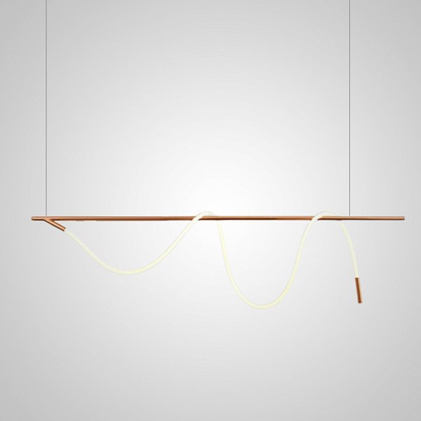 Подвесной светильник GLORIFY PINK LONG by ImperiumLoft