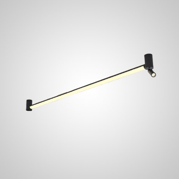 Потолочный светильник FORCE B L120 Black by ImperiumLoft