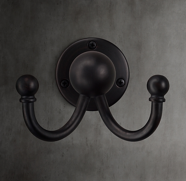 Крючок Restoration Hardware Vintage Bronze