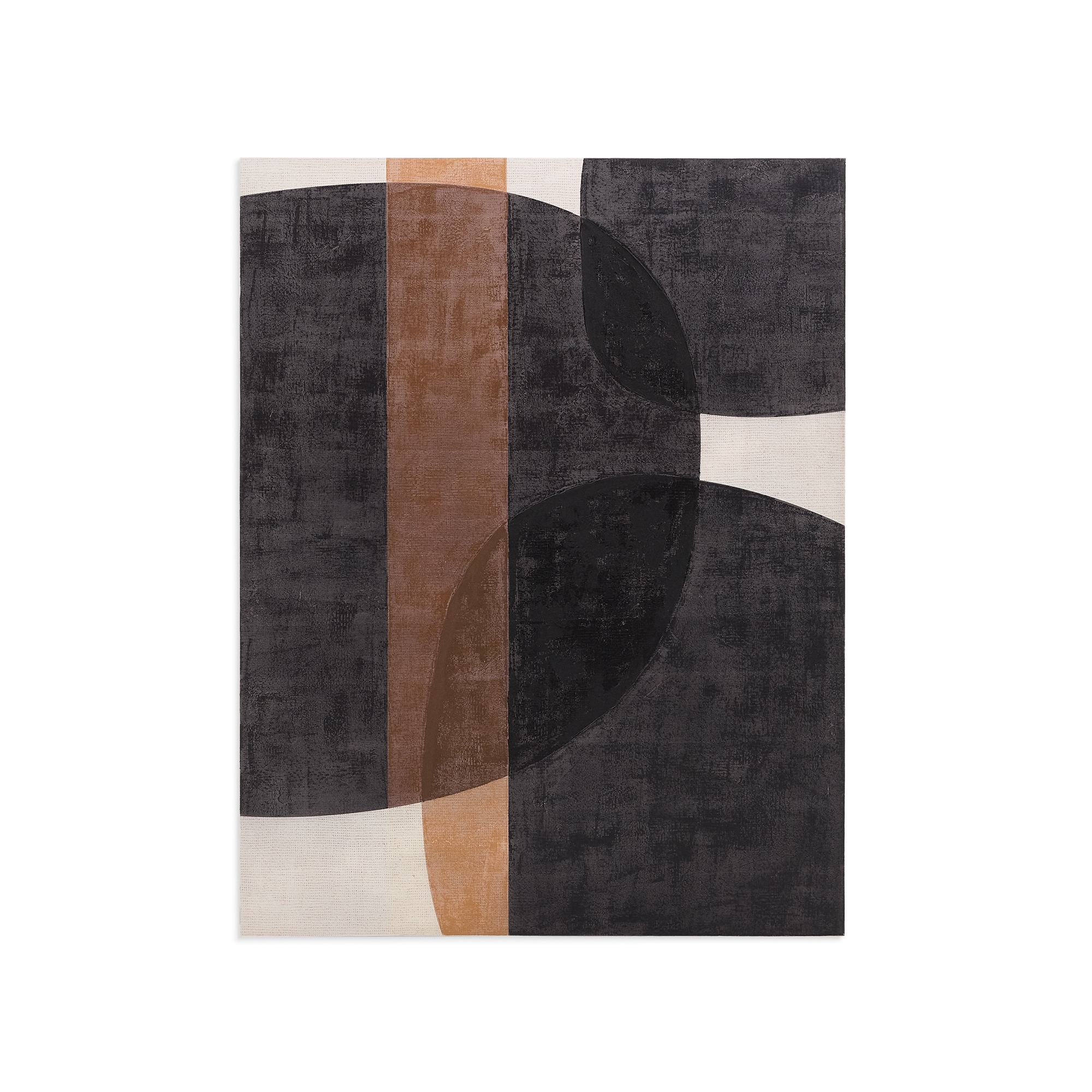 Tonol коричневый абстрактный холст 140  x 180 см La Forma (ex Julia Grup)