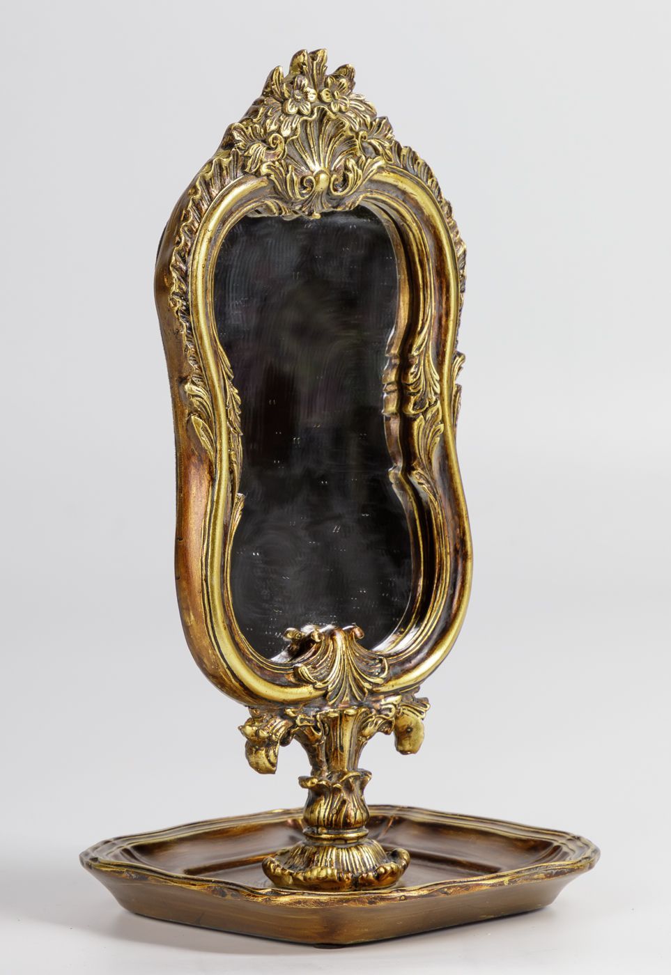 Зеркало настольное с подставкой, под старину Glasar 28-566