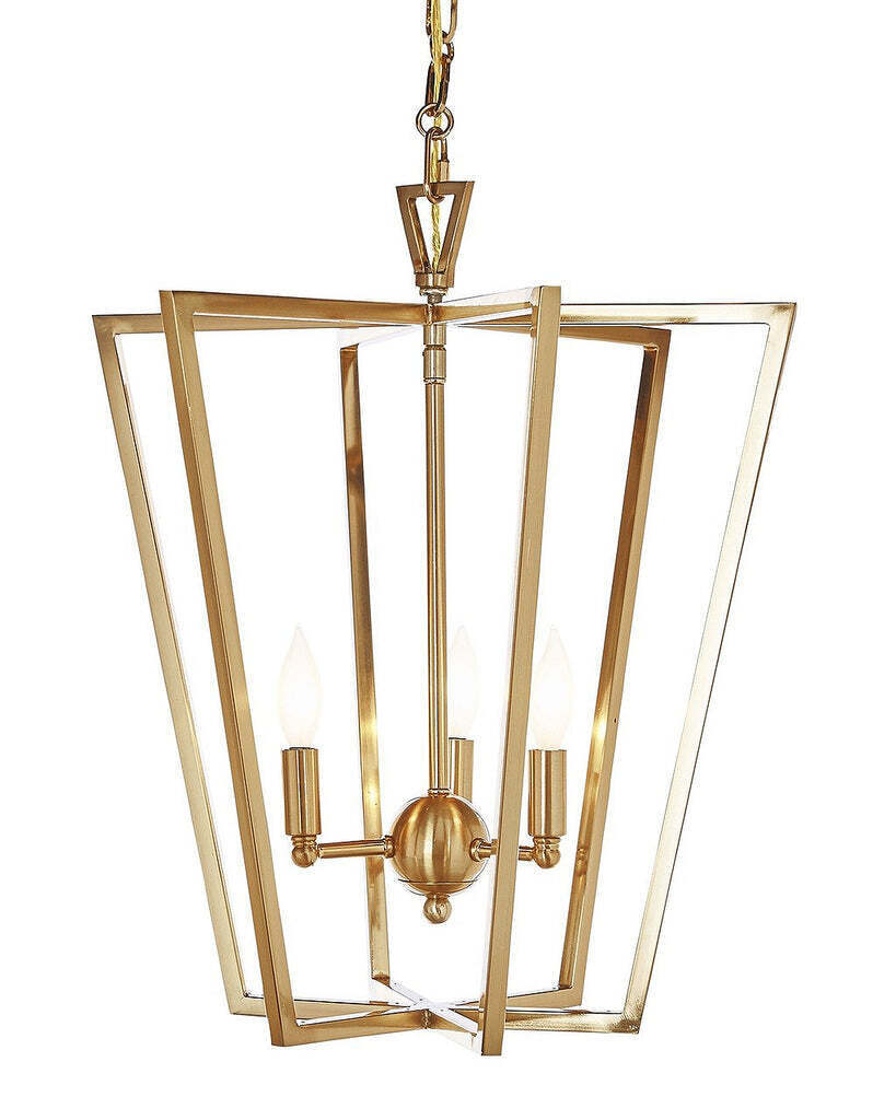 Светильник в форме клетки Франц Louvre Home D8475 BRASS