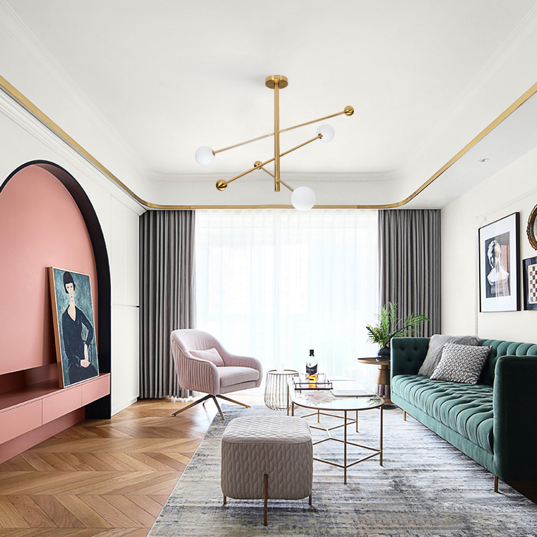 Люстра на штанге AXEL by ImperiumLoft