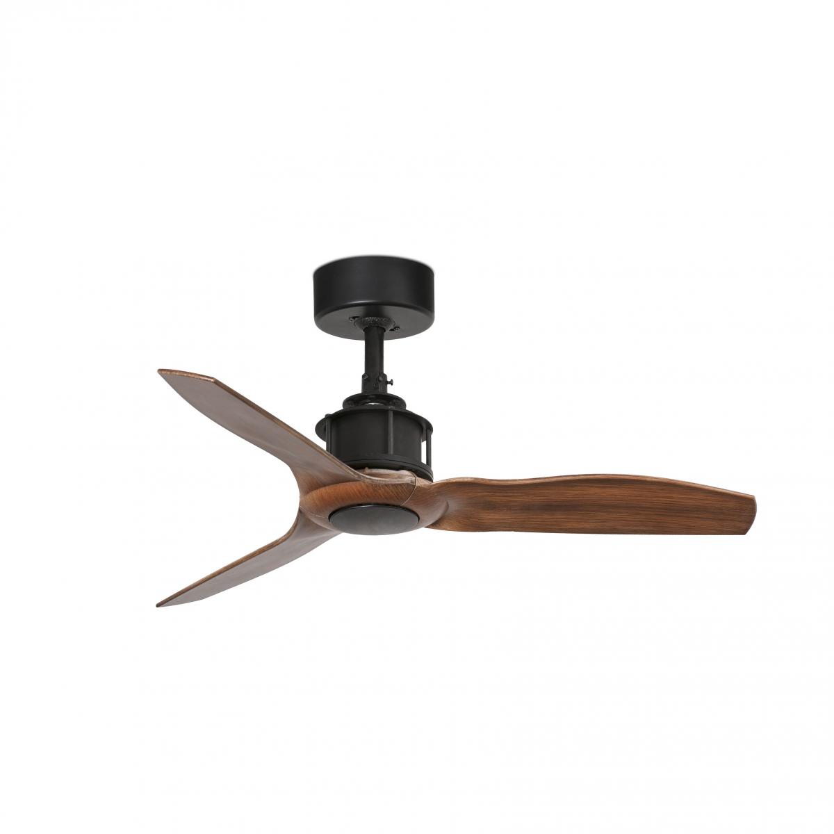 Потолочный вентилятор JUST FAN XS  черный/дерево Ø910mm Faro