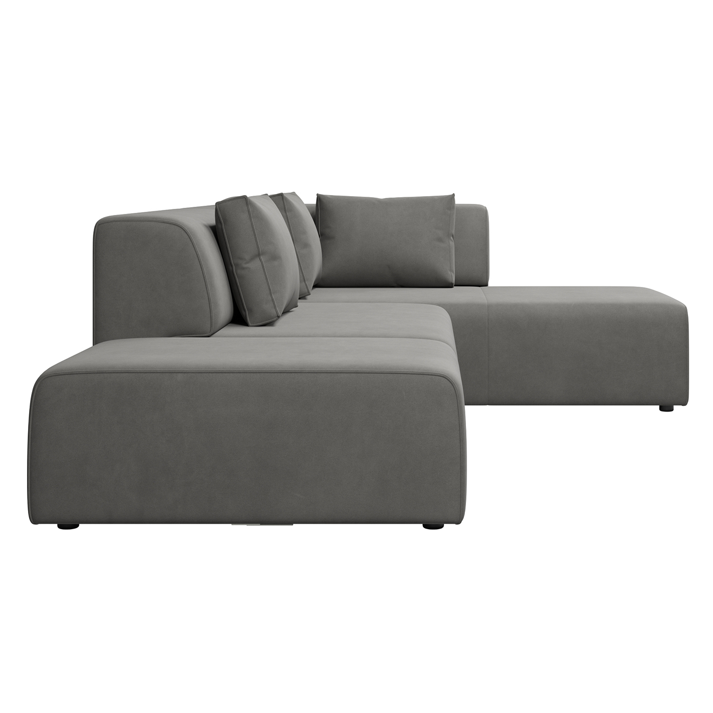 Диван угловой Ткань Иск.Замша KARE Industrial K00254