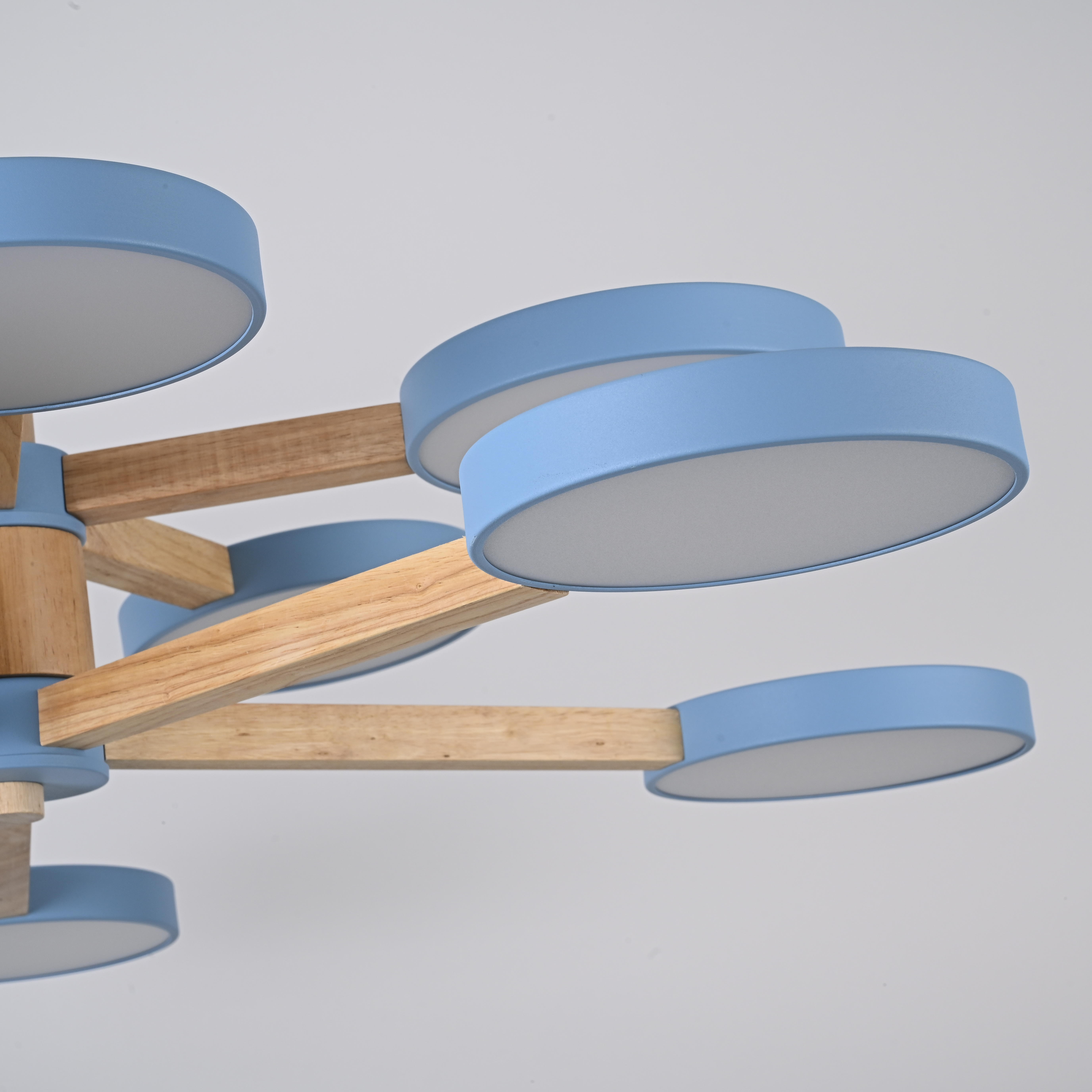 Подвесная люстра TURNA DBL L10 Blue by ImperiumLoft