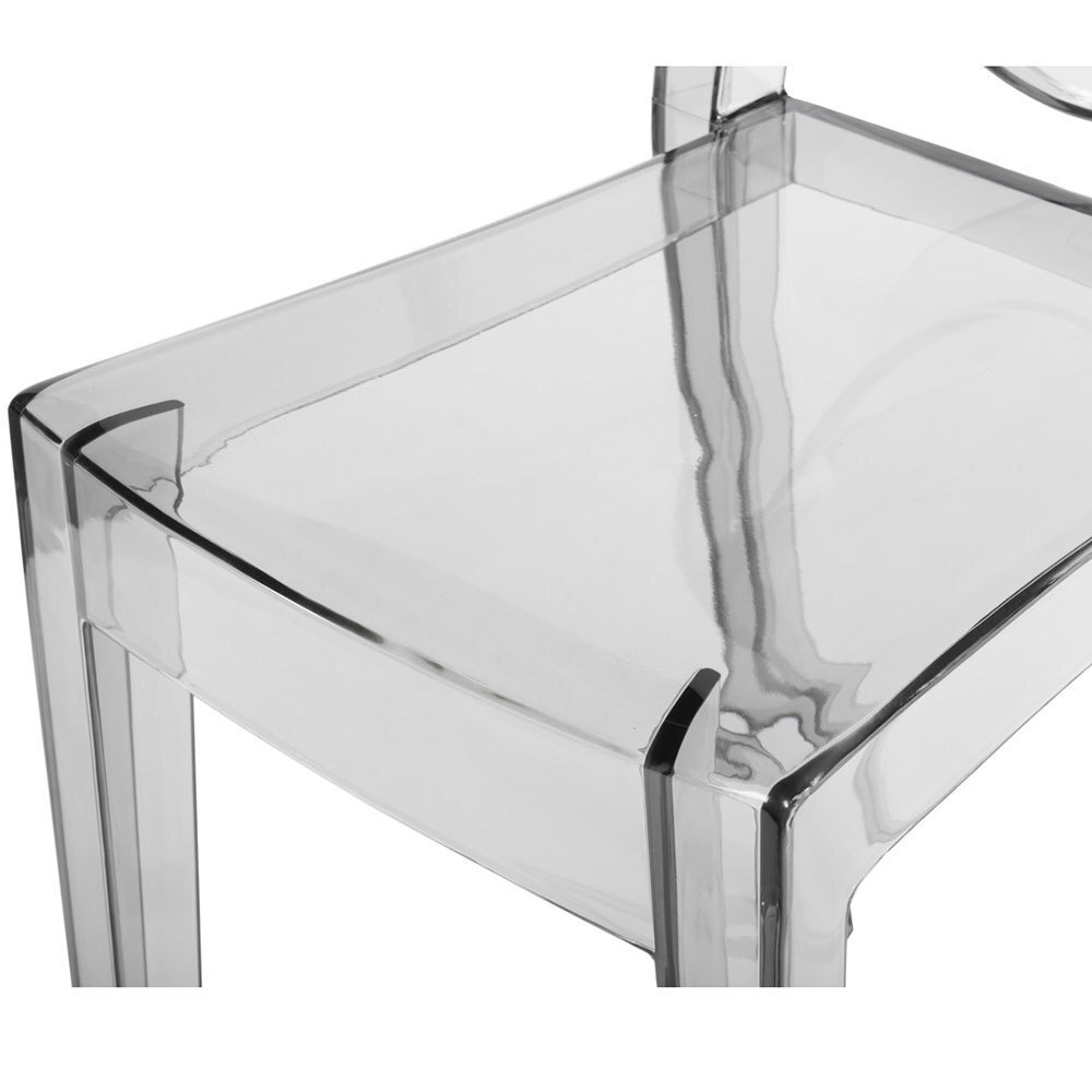 Стул Victoria Ghost прозрачный серый Bradex Home FR 0035