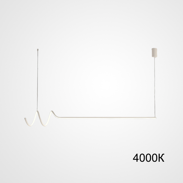 Подвесной светильник DAMARIS L120 White 4000К by ImperiumLoft