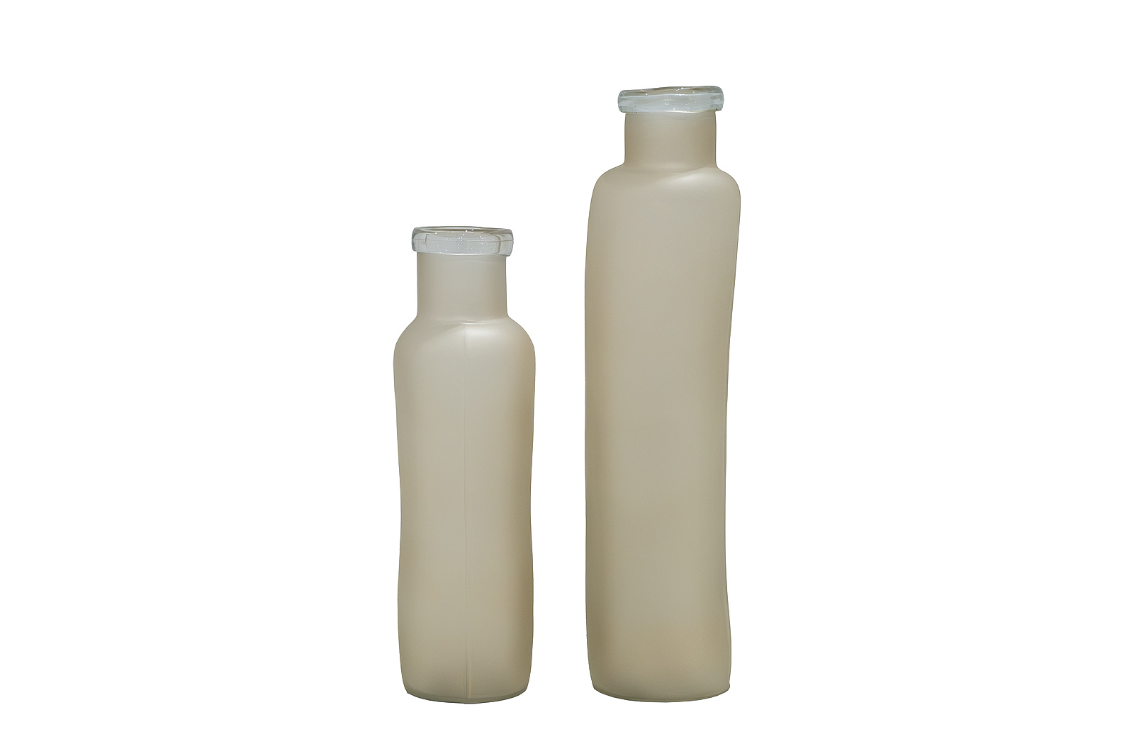 Ваза декоративная стеклянная 10*10*40 Garda Decor 71PN-50954