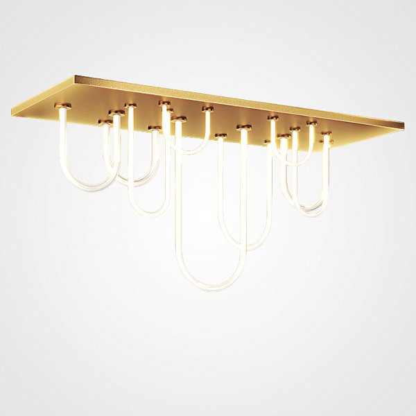 Потолочная люстра HILARY B L150 Brass by ImperiumLoft