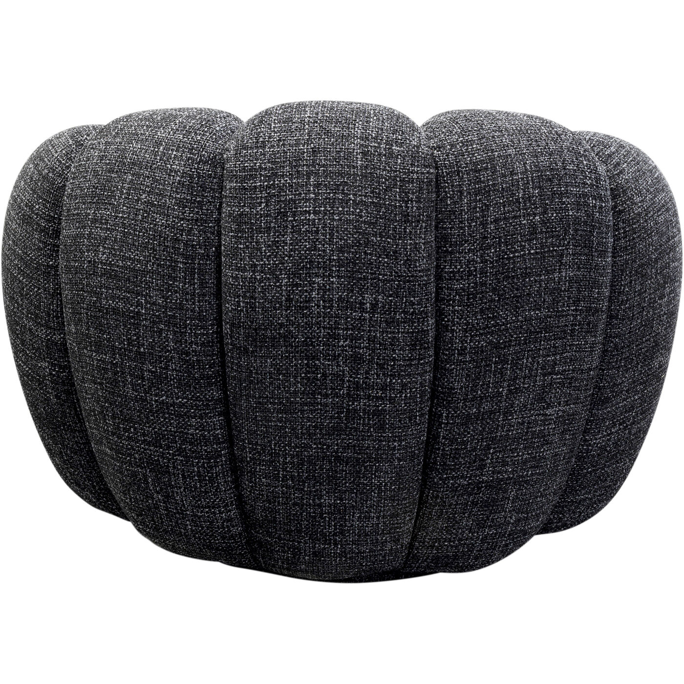 Кресло вращающееся Peppo Bloom Melange Black KARE 87777