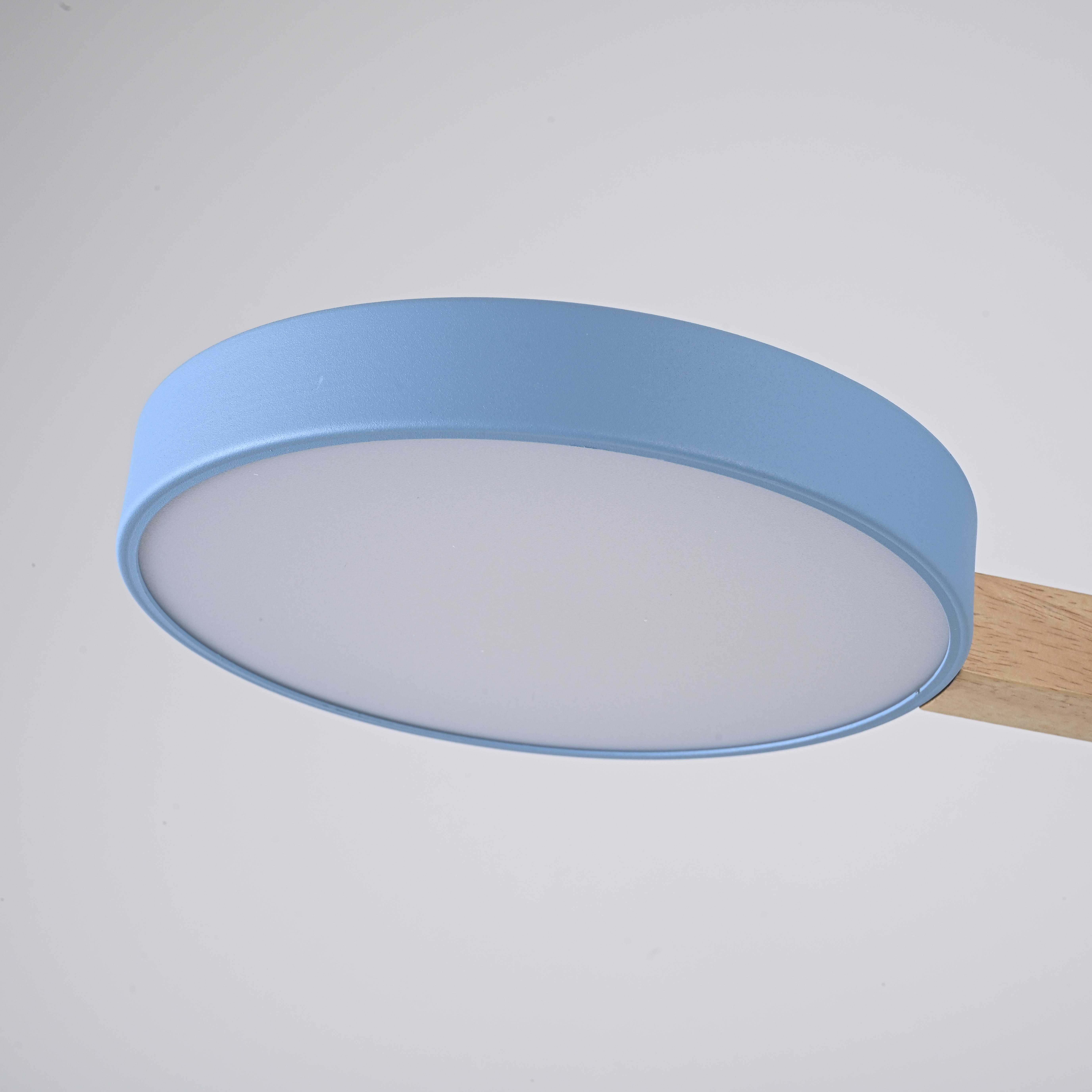 Потолочная люстра TURNA 3 Blue by ImperiumLoft