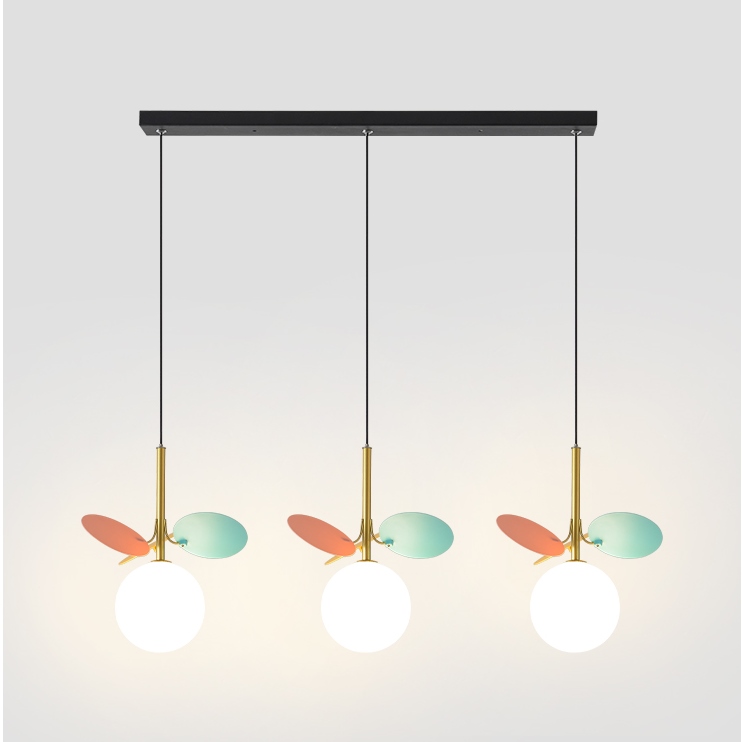 Подвесной светильник MATISSE TRIO Multicolor / Black plank by ImperiumLoft