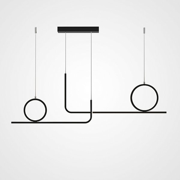 Подвесной светильник SIGRID L120 Black by ImperiumLoft