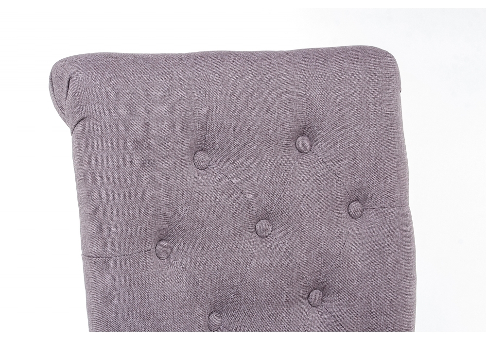 Стул деревянный Woodville Amelia white / fabric fog 11019