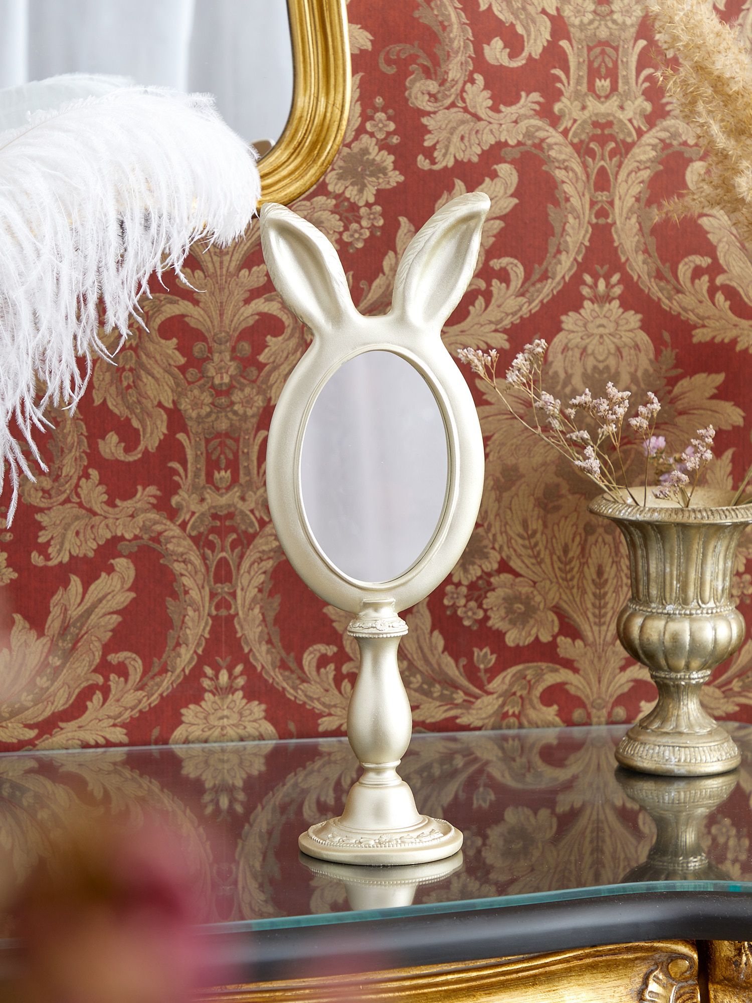 Зеркало настольное, под старину Glasar 28-304