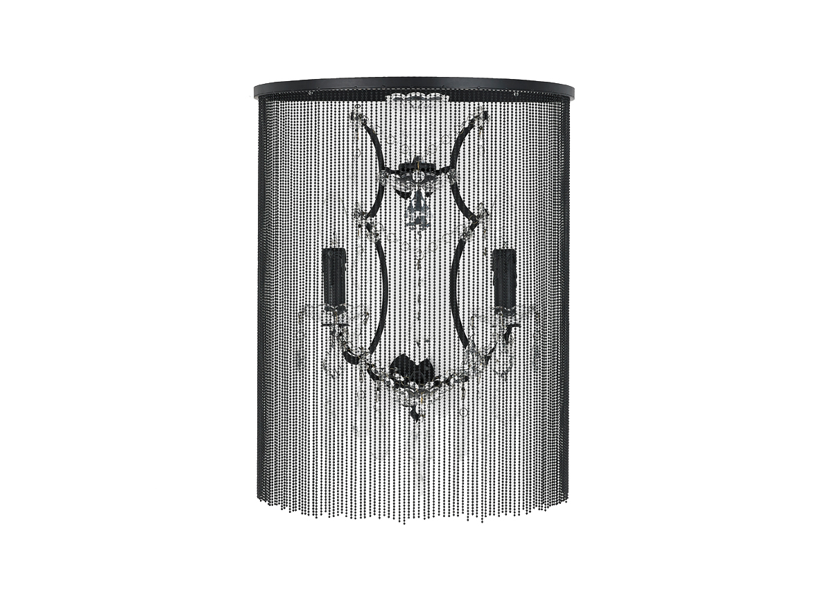 Бра со стеклянным декором Donolux W110240/2