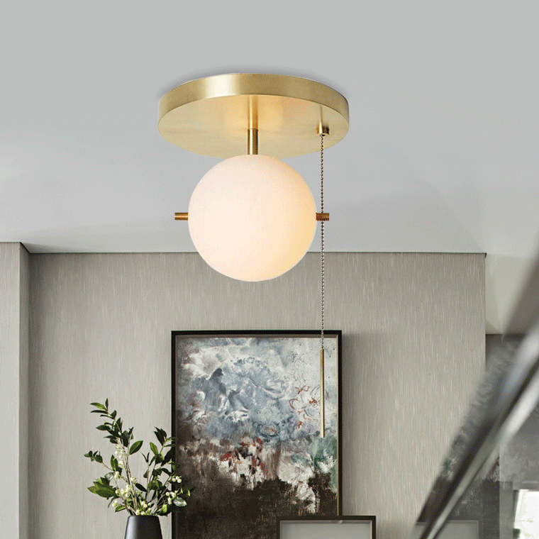 Потолочный светильник SIGNAL FLUSH MOUNT by ImperiumLoft