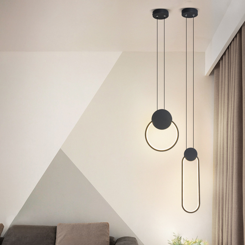Подвесной светильник MITCH BW black L 24 by ImperiumLoft