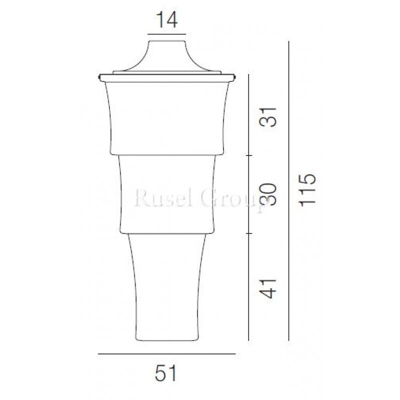 Потолочный светильник Vistosi PAGODA PL 51 3