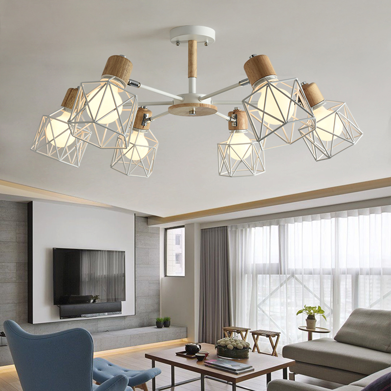 Потолочная люстра CORF B3 Black 3 lamps by ImperiumLoft