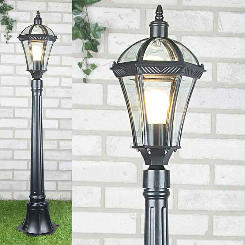 Садовый светильник Elektrostandard Capella F черный