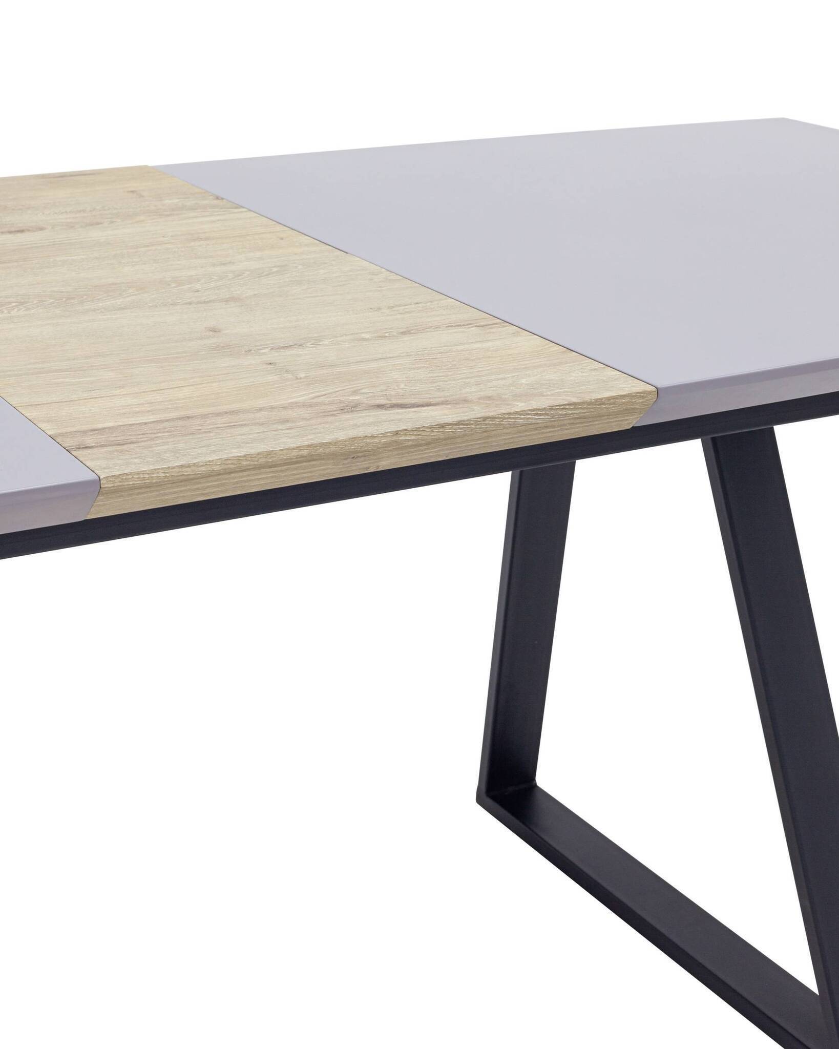 Стол обеденный Детройт раскладной 160-200*90 серый Stool Group