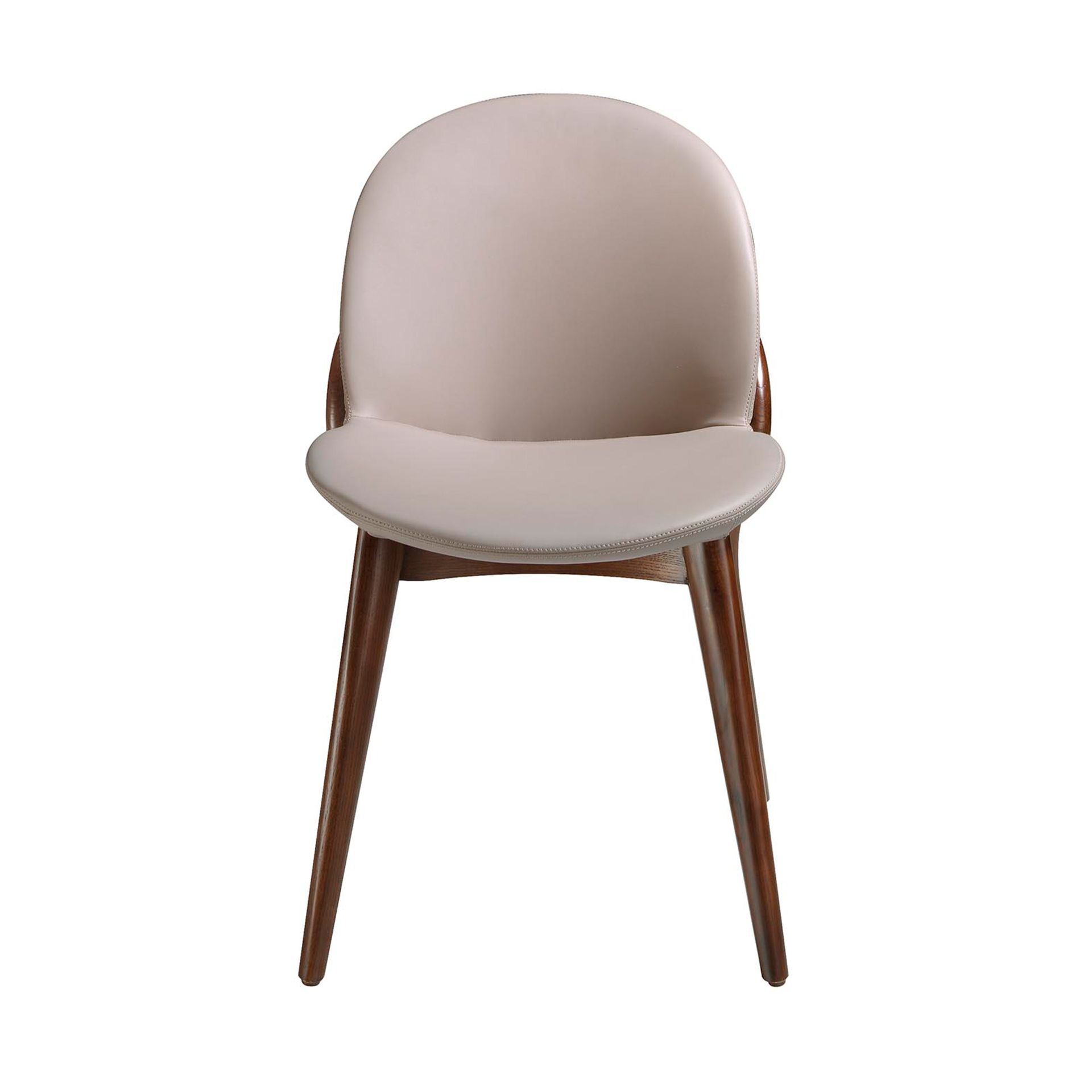 Стул CH19058/4107 с обивкой из экокожи и каркасом из массива ясеня Angel Cerda