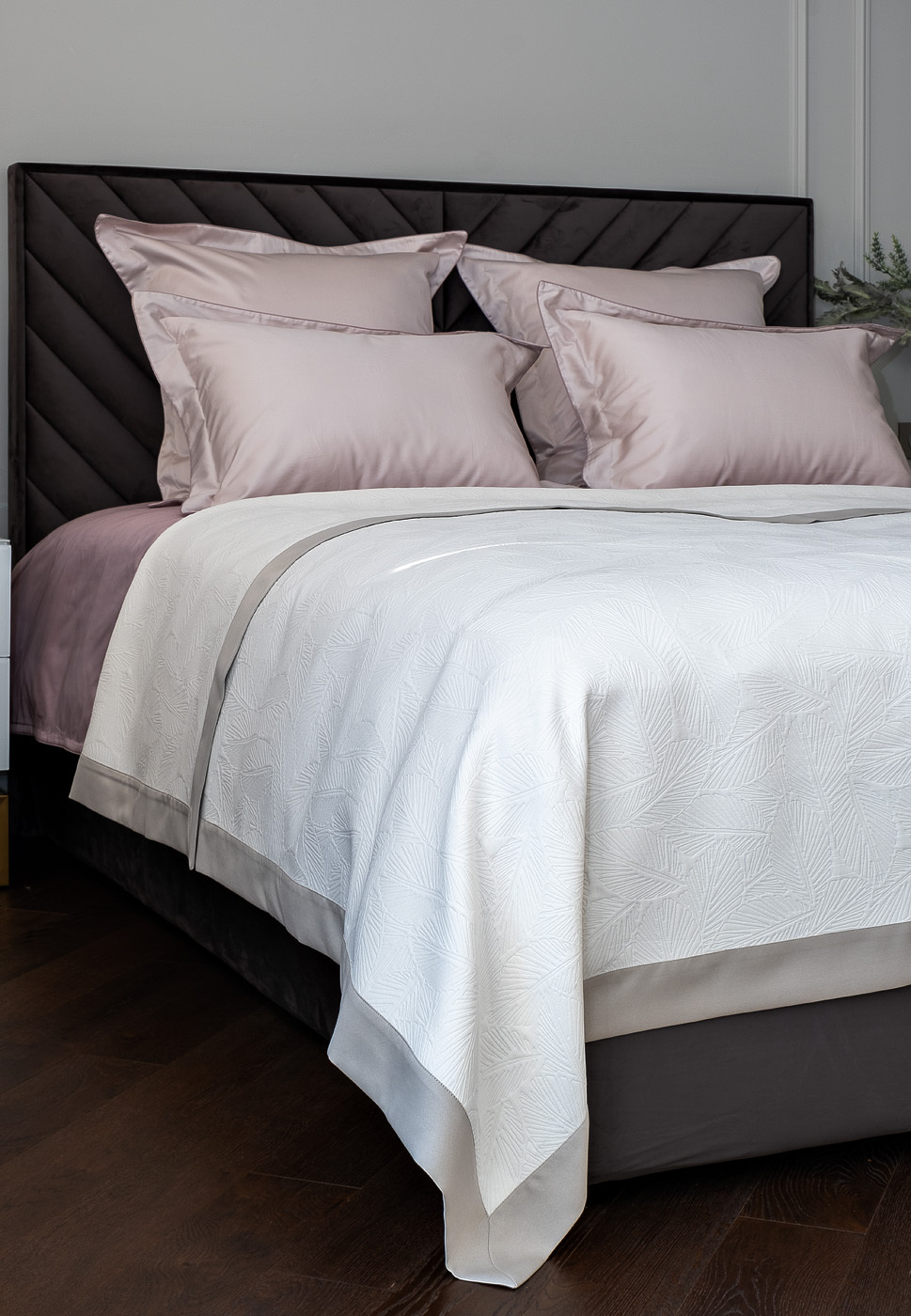 Покрывало "Сан-Ремо" 270х280см белое Garda Decor 121GD-283010-100-27 POKR BEL