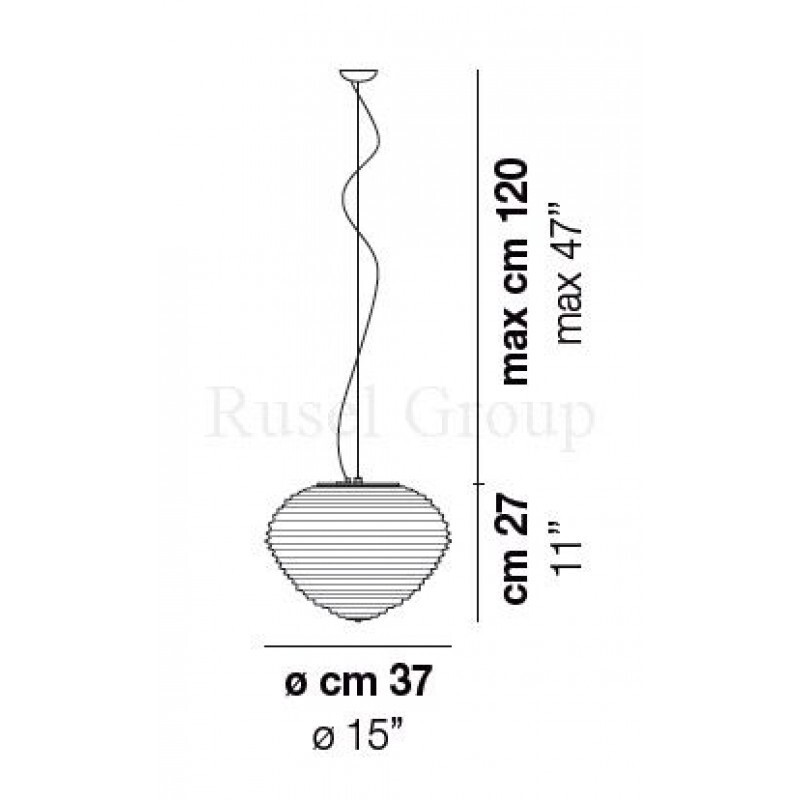 Подвесной светильник Vistosi SPIRIT SP 37