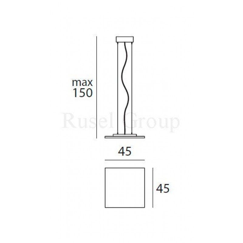 Подвесной светильник Linea Light Dublight LED 7492