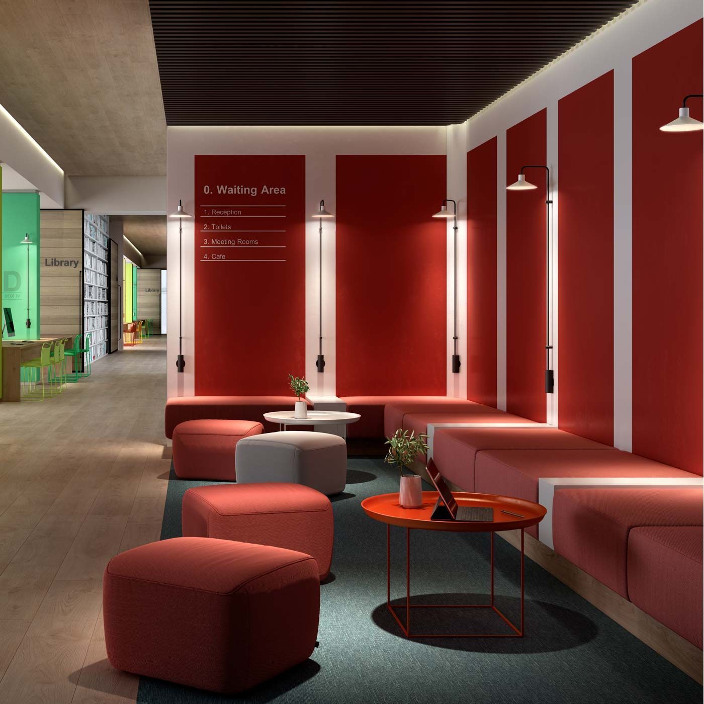 Настенный светильник Bover Platet A/05 Light grey