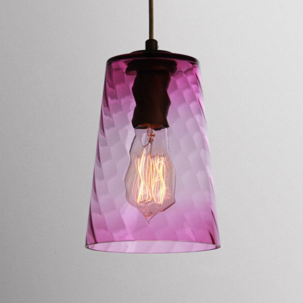 Подвесной светильник CL RIB C Purple by ImperiumLoft