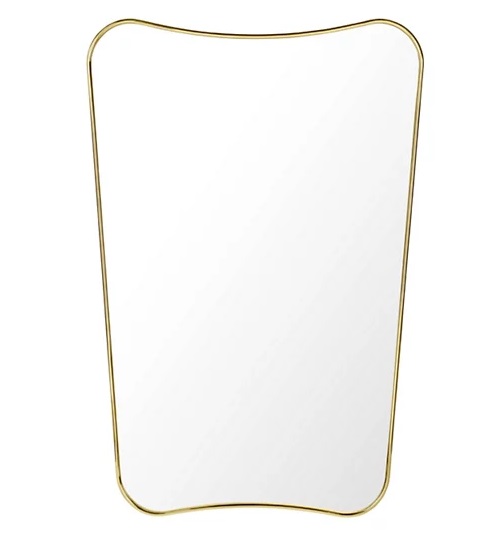 Sky M Gold Зеркало в тонкой раме Smal Art-Zerkalo SM131GL