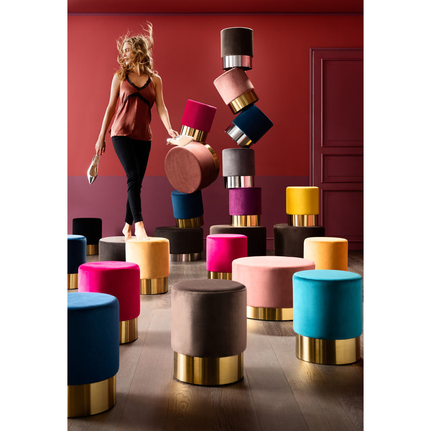 Пуф Cherry 83142 KARE Пуф Cherry 83142 KARE