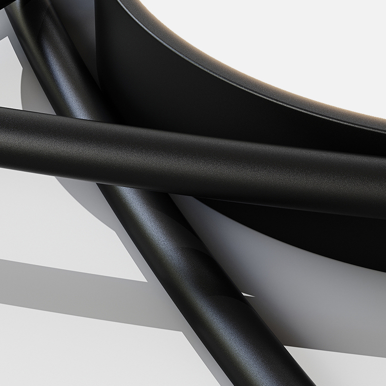 Потолочный светильник IRIA D60 Black by ImperiumLoft