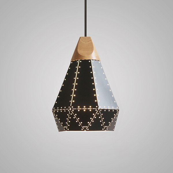 Подвесной светильник EDGE D22 B Black by ImperiumLoft
