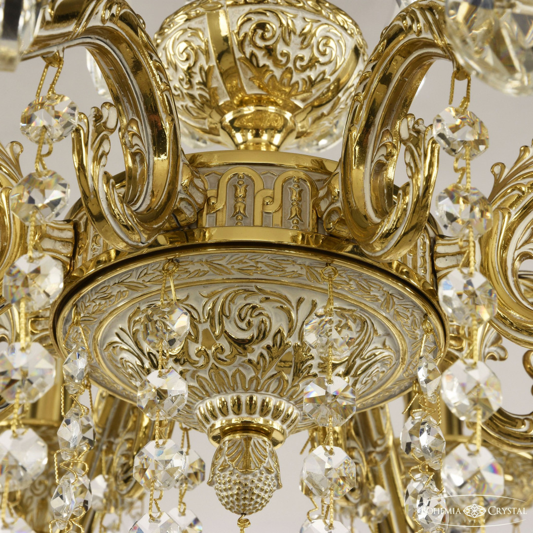 Люстра бронзовая с хрусталём 71202/8/175 B GW