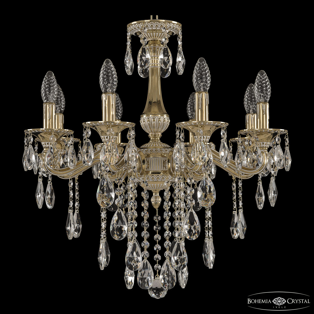 Люстра бронзовая 73102/8/175 B GW Bohemia Ivele Crystal