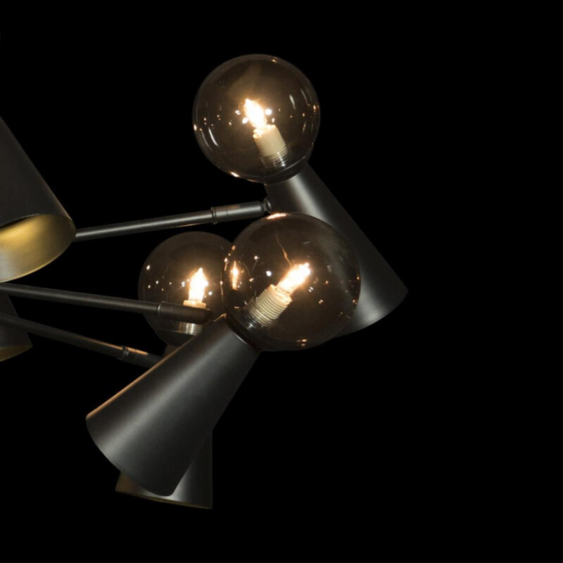 Люстра на штанге LOFT IT 10046/10 Black