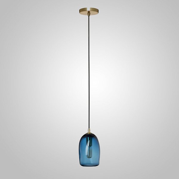 Подвесной светильник GLASSBALL 4 A Blue by ImperiumLoft
