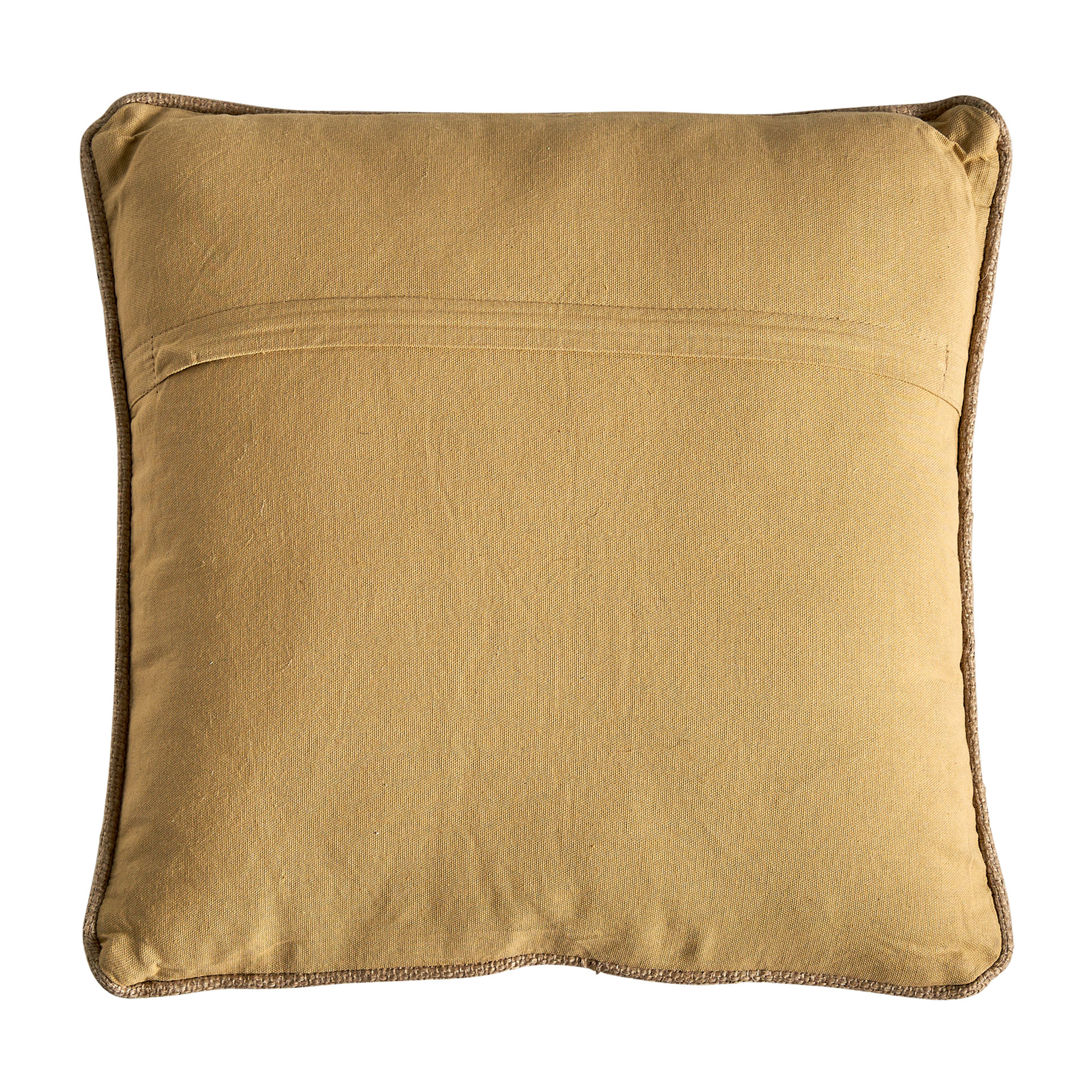 Квадратная подушка Keith коричневого/бежевого цвета Vical