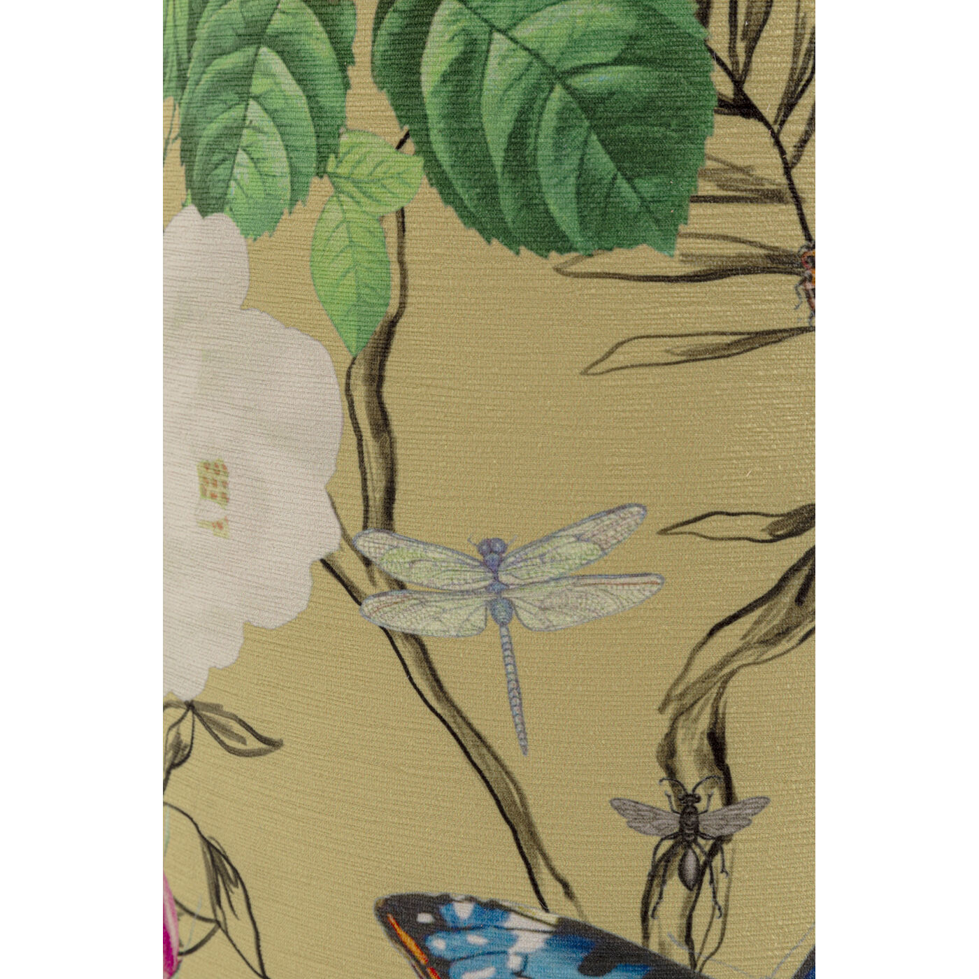 Пуф Flower Fever Yellow Ø39cm KARE 71088