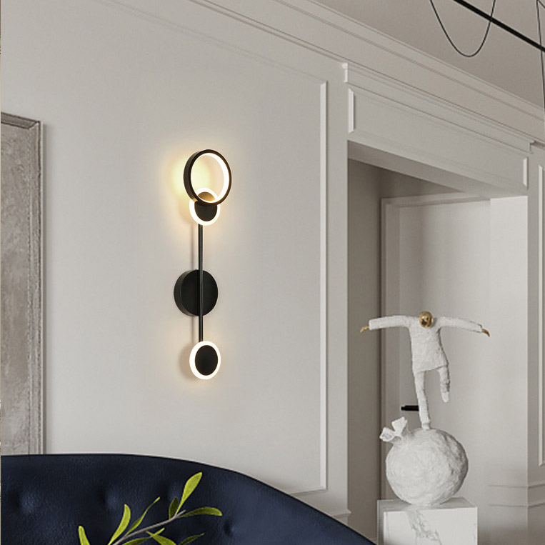 Настенный светильник ZINGY B Black by ImperiumLoft