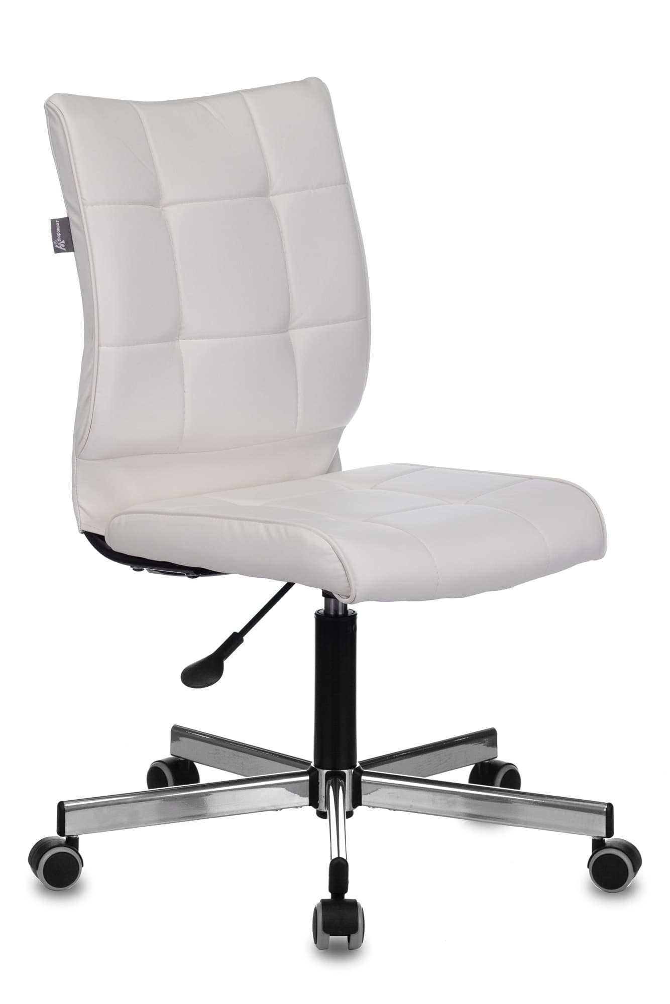 Кресло Бюрократ CH-330M белый Lincoln 100 эко.кожа крестовина металл хром Stool Group