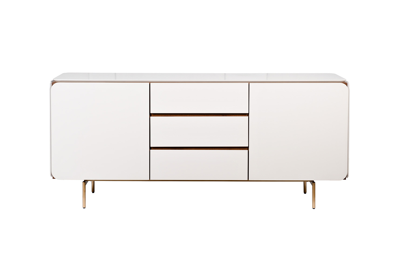 Комод белый 183*41,3*80,5 Garda Decor 40AD-01900