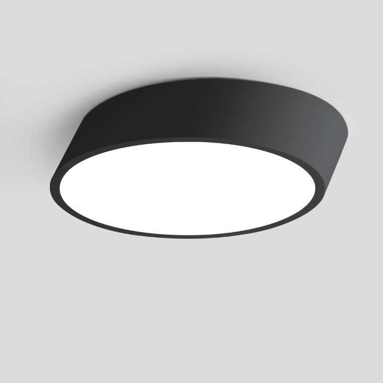 Потолочный светильник INCLINE D50 H10 Black by ImperiumLoft