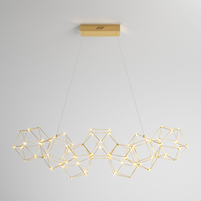 Подвесная люстра Eurosvet 90168/7 медь