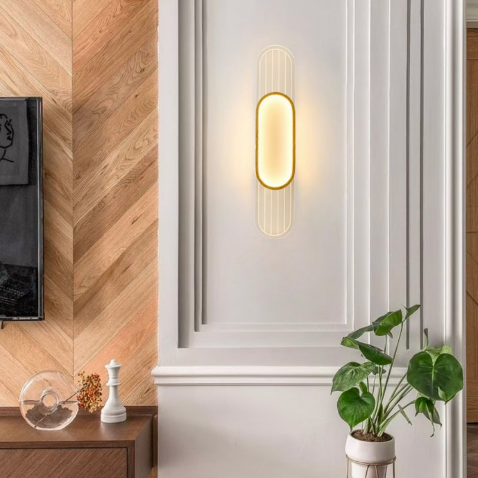 Настенный светильник CORD H80 Light brown by ImperiumLoft